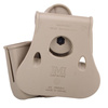 IMI Defense - Roto Paddle Holster Level 2 with Mag Pouch - Glock 17/19/22/23/31/32/36 - Desert Tan - IMI-Z1023