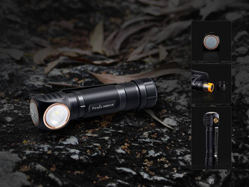 Fenix - Rechargeable LED Headlamp HM61R- 1200 lm - 3500 mAh - HM61R