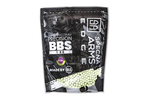 Specna Arms - Precision ASG BBS EDGE Tracer - 0.20g - 1kg - Green - SPE-16-027231