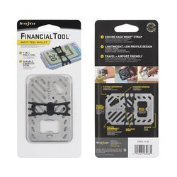 Nite Ize - Financial Tool Multi Tool Wallet - Stainless - FMT2-11-R7