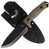 FOX - Knife Bushman Bushcraft Canvas Micarta 160mm - FX-609 OD