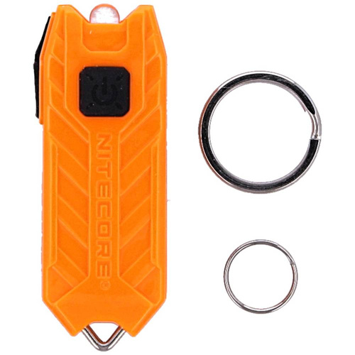 NiteCore - Tube V2.0 Rechargeable Pendant LED Flashlight - 55 lm - Li-Ion - Orange - TUBE V2.0 ORANGE