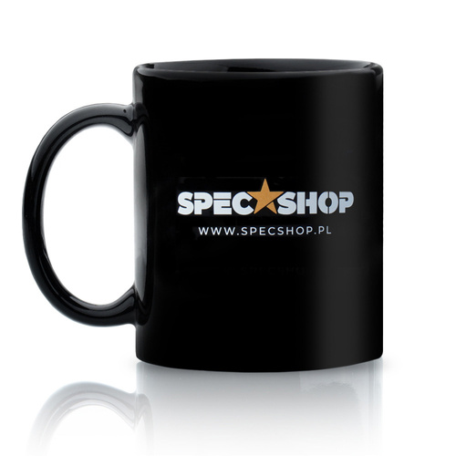 SpecShop.pl - Ceramic Mug SpecShop - 300 ml - Black