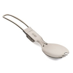 M-Tac - Folding Fork Spoon - Stainless Steel - 60061000