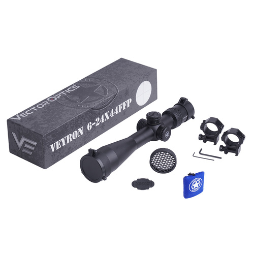 Vector Optics - Rifle Scope Veyron 6-24x44 - 30mm - First Focal Plane - SCFF-23