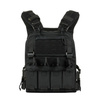 M-Tac - Tactical Vest Plate Carrier Cuirass Fast XL QRS - Black - 51670002