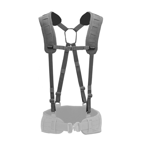 Templars Gear - X-Harness 4-point Tactical Suspenders - MOLLE - Black - TG-X-HAR-BL