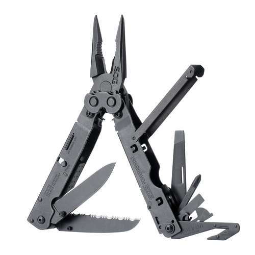SOG - Multitool PowerAssist B66N-CP - 420 - 16 Tools - Black - B66N-CP