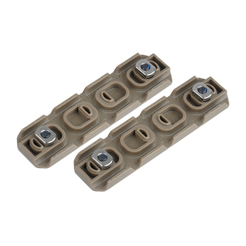 Strike Industries - Rail cover with cable management system - Long - FDE - 2 pcs. - SI-AR-CM-COVER-L-FDE