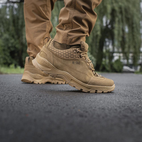 M-Tac - Patrol R Vent Tactical Sneakers - Leather - Coyote - 30206005