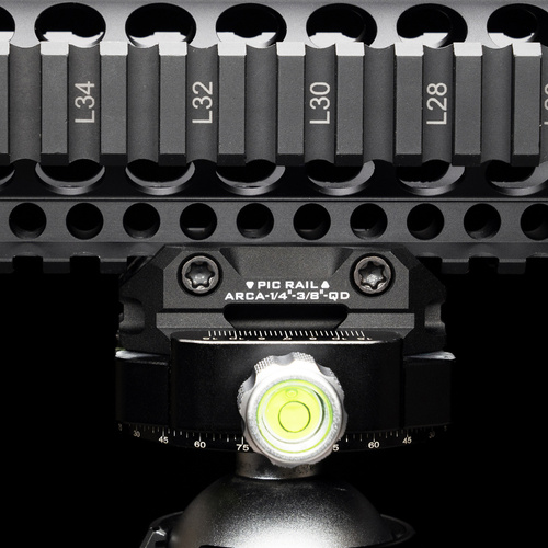 Strike Industries - Adapter for Picatinny Arca also 1/4" and 3/8" - QD Sling - SI-ARCA-TRI-PADA-BK