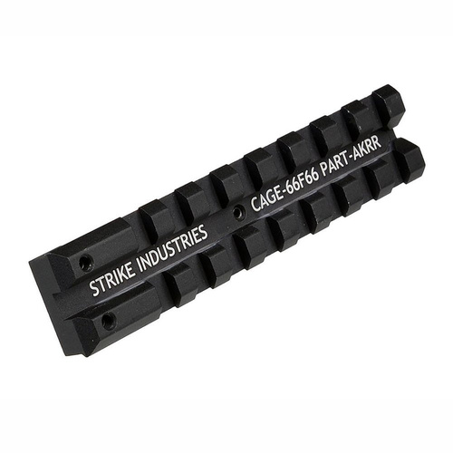 Strike Industries - AK Rear Sight Rail - Black - SI-AKRR