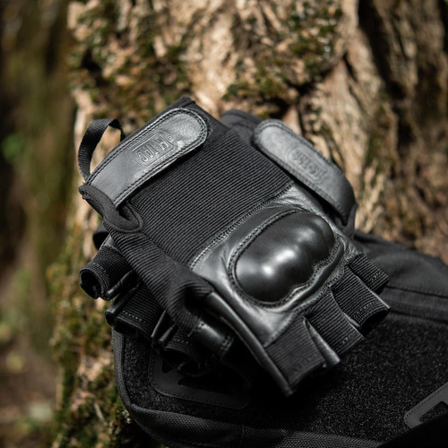 M-Tac - Assault Tactical Mk.4 Fingerless Gloves - Black - 90214002