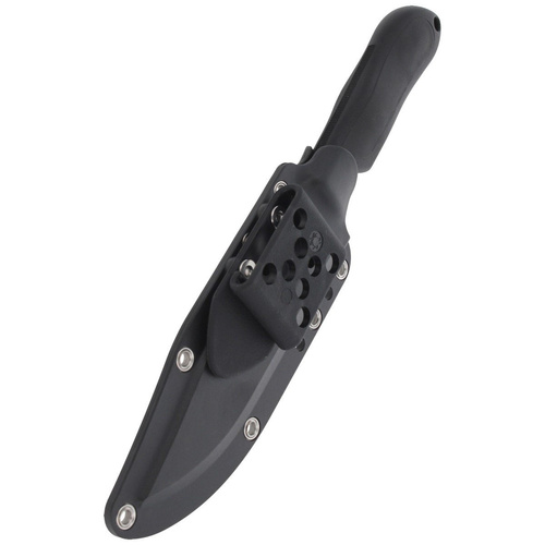 Spyderco - Perrin Street Bowie™ FRN/Kraton Black Blade Knife - FB04PBB