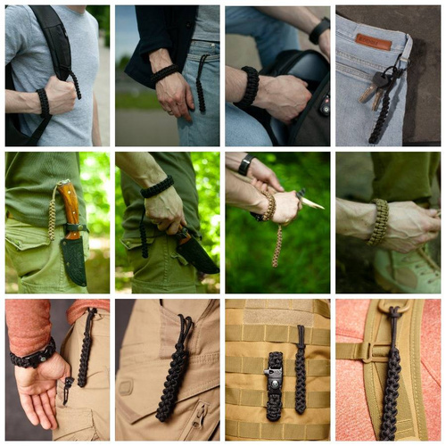 EDCX - Survival Kit - 6 Elements - Black - 3306