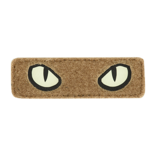 M-Tac - Cat Eyes Patch Type 2 - Laser Cut - Coyote / Fluorescent - 51350005