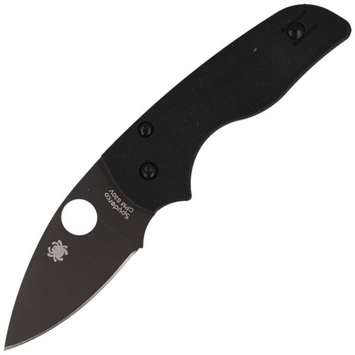 Spyderco - Lil' Native® G-10 Black / Black Blade Knife - C230GPBBK