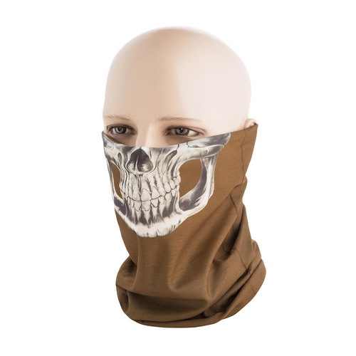 M-Tac - Reaper Skull Lightweight Scarf - Coyote - HLI-SSB-CO