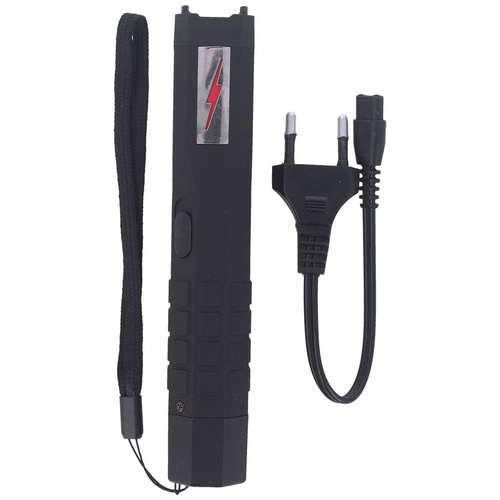 Paralyseur - Stun Gun with Flashlight - 9 Million Volts - Black - 1802