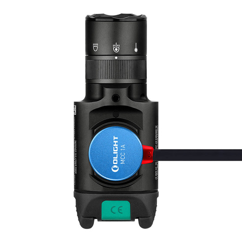 Olight - Tactical LED Flashlight with Laser Sight BALDR Pro R - 1350 lumens - Green Laser - Black