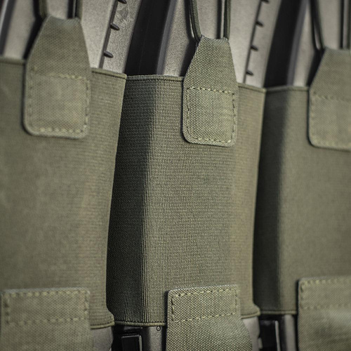 M-Tac - Triple Magazine Pouch for AR / AK Elite Laser Cut - Ranger Green - 10145123