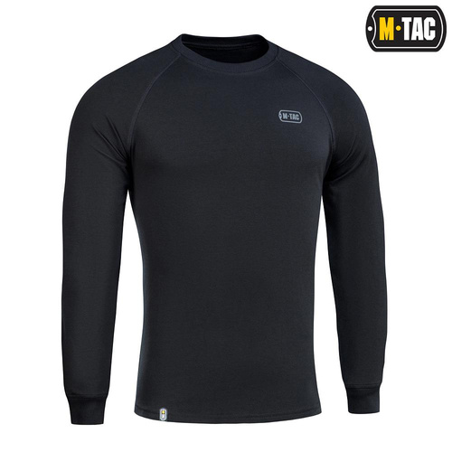 M-Tac - Raglan Sweatshirt Athlete - Cotton - Black - 20455002