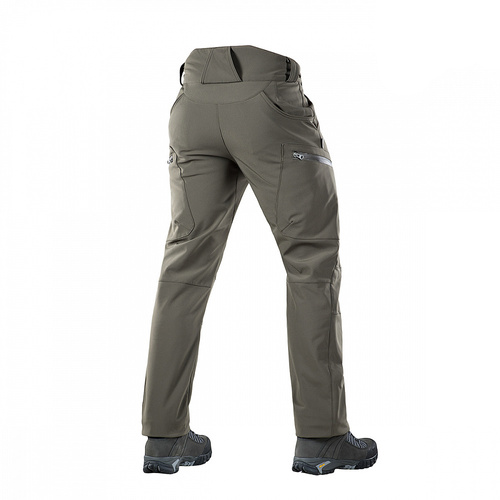  M-Tac - Trekking Softshell Winter Pants - Olive - 20306001