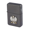 Tasman - Petrol Lighter - Eagle - Black Nickel Brushed - Q310220