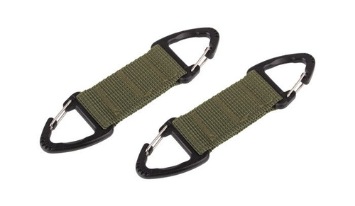 101 Inc. - Double carabiner set - 2 pcs - OD Green - JF001