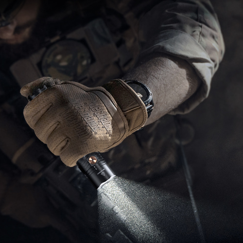 Fenix - Tactical LED Flashlight PD36R ACE with 5000 mAh Battery - 3000 lm - Black - PD36R ACE