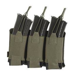 M-Tac - Triple Magazine Pouch for AR / AK Elite Laser Cut - Ranger Green - 10145123