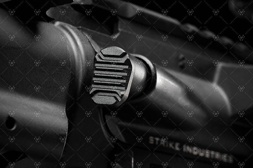 Strike Industries - AR Extended Forward Assist - Black - SI-AR-E-FA-BK