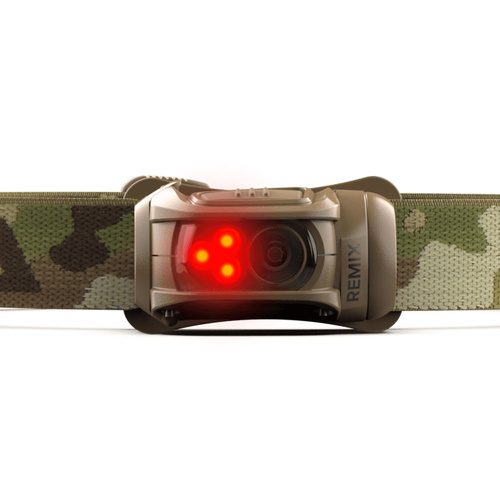 Princeton Tec - Headlamp REMIX PRO - TAN / MultiCam - RMX300PRO-RD-MC