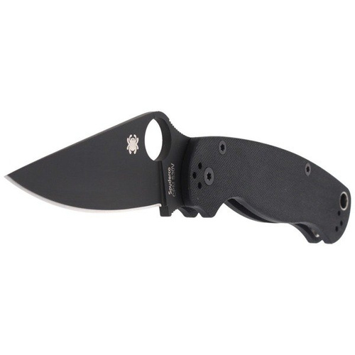 Spyderco - Para Military™ 2 G-10 Black / Black Blade Knife - C81GPBK2