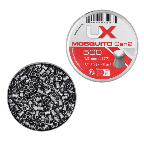 UX - Diabolo Pellets Mosquito gen 2. - 4.5 mm - 500 pieces - 4.1926
