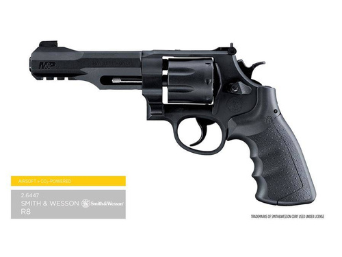 Smith & Wesson - M&P R8 revolver ASG replica - CO2 - Black - 2.6447