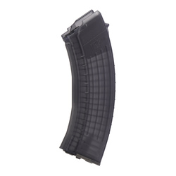WBP Horns - Polymer magazine for AK - Translucent - 7.62x39 mm - 30 rounds - Black.