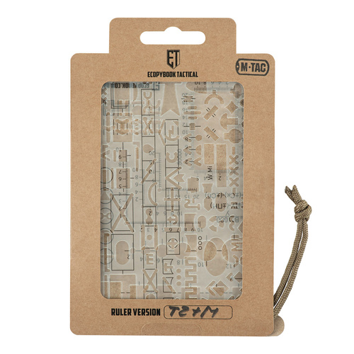 M-Tac - Set Ruler Ecopybook Tactic TZ+M NATO - Transparent - 10273010