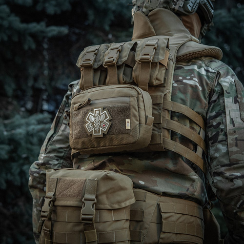 M-Tac - Embroidered Paramedic Medical Patch - Coyote - 51432005