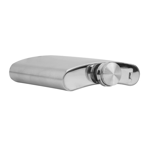 MFH - Stainless Steel Flask - 225 ml - Chrome - 33273A