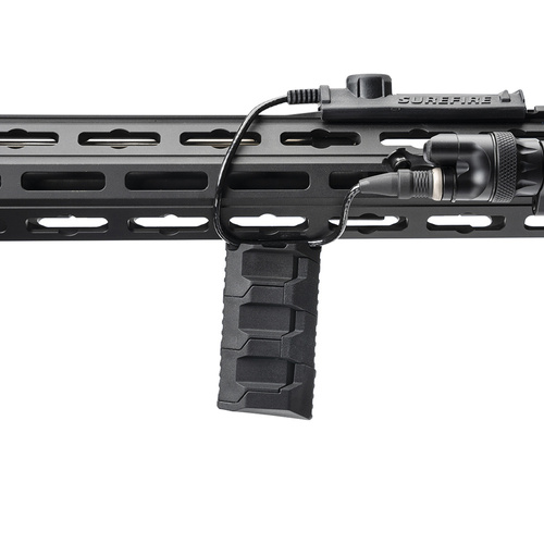 Strike Industries - Strike Stacked Angled CMS Front Grip - M-LOK - Black - SI-AR-CMS-SAF