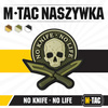 M-Tac - No Knife - No Life 3D PVC Patch - Olive - 51128001