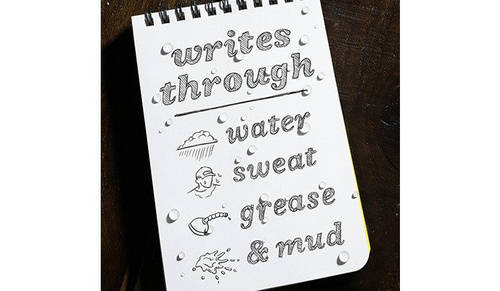 Rite in the Rain - All-Weather Belt-Clip Pen - 2 pcs - Black - Nº BK91