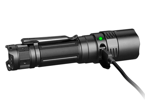 Fenix - LED Flashlight - 3000 Lumens - 5000 mAh - Black - PD40R V2.0
