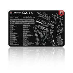 TekMat - Gun Cleaning Mat - CZ-75 - 27x43cm - TEK-R17-CZ75