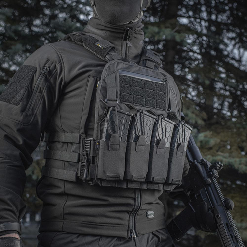 M-Tac - Plate Carrier Cuirass QRS XL Tactical Vest - Black - 10180002