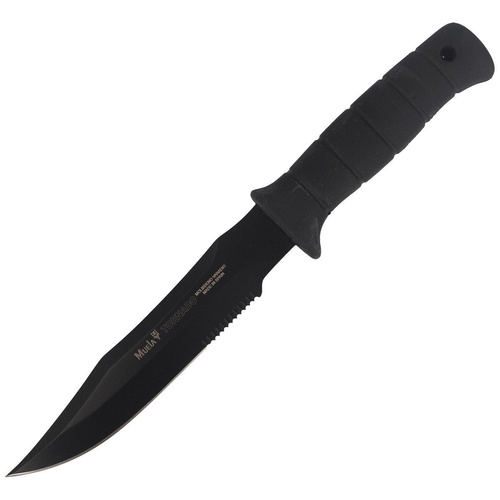 Muela - Tactical Rubber Handle 180mm Knife - TORNADO-18N
