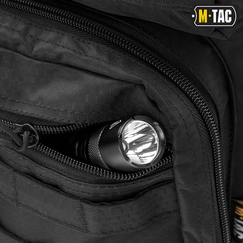 M-Tac - Bag Urban Line City Hunter Hexagon - Polyester - Czarny - GB0306-BK