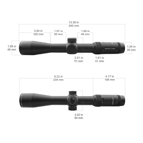 Vector Optics - Riflescope Forester 2-10x40 SFP - Black - SCOM-02