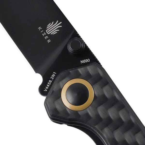 Kizer - Folding Knife EDC Begleiter - Liner Lock - N690 - Black - V4458.2N1